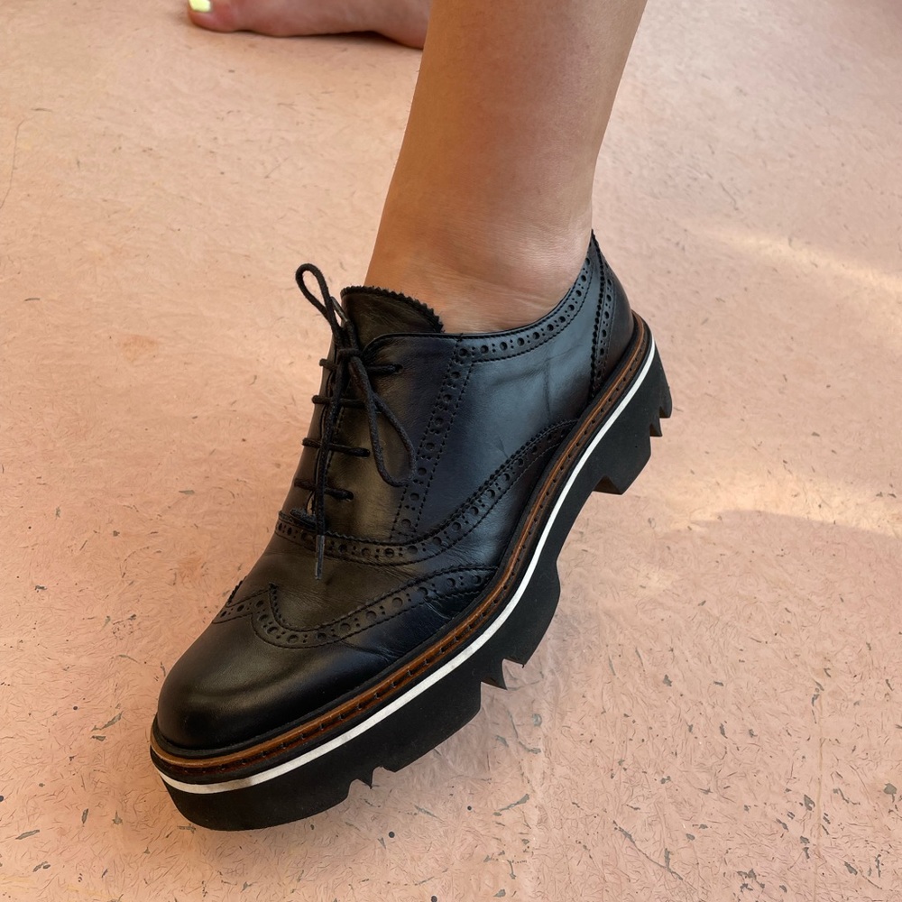 Original Italian-made leather loafers by Pollini - Picture 4 of 4